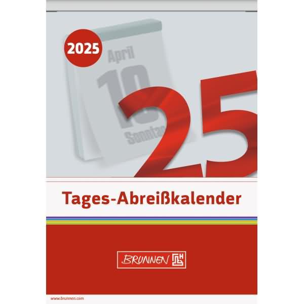 Productafbeelding Scheurkalender 98x142mm 2025 (Duits)