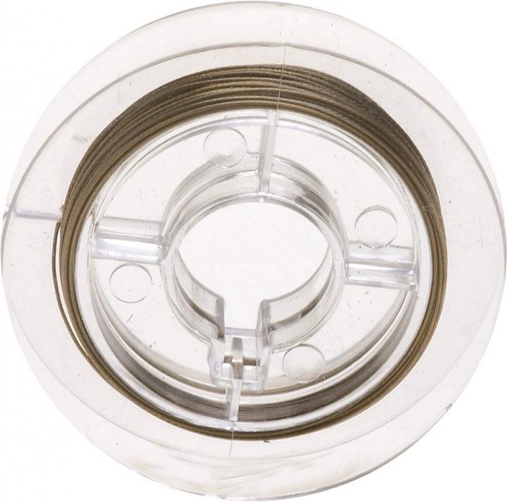Actual product image hobbytime Stainless steel wire goldf. 0,38mm nylon coated 5m (5 m)