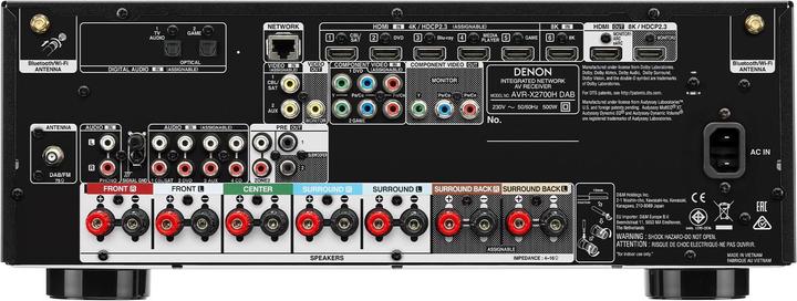 Produktbild Denon AVR-X2700H (7.2 Kanal, DAB+)