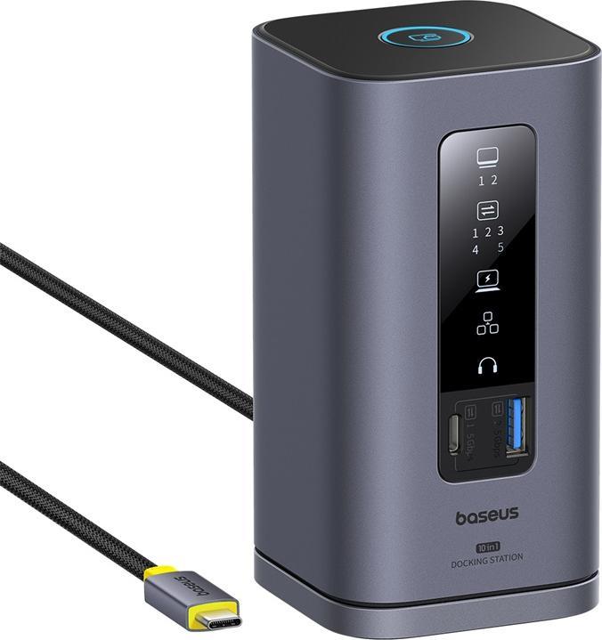 Productafbeelding Baseus Spacemate 10-in-1 docking station (MAC) (USB-C, 10 Havens)