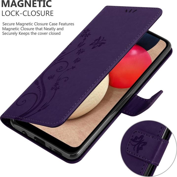 Immagine prodotto Cadorabo Copertina del libro di fiori (Samsung Galaxy A02s)