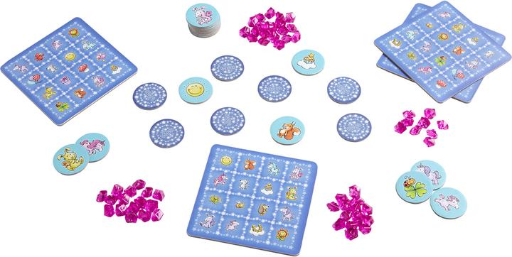 Actual product image Haba Unicorns in the clouds - Sparkling Bingo (French)