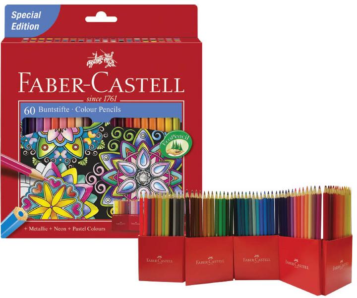 Produktbild Faber-Castell Farbstifte (Mehrfarbig, 60 x)