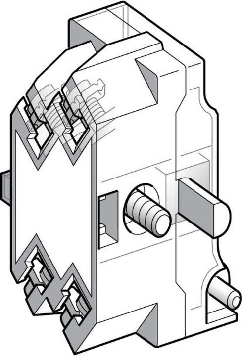 Image du produit Schneider Electric Bloc de contact 1 pôle