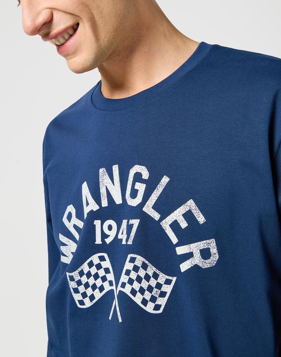 Actual product image Wrangler Long sleeve shirt Longsleeves Graphic Tee (XL)