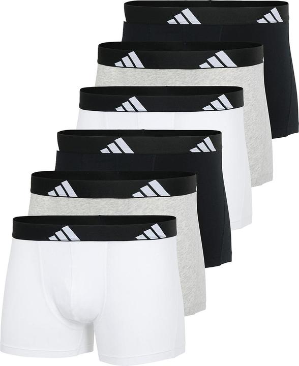 Actual product image adidas 6 Pack Active Flex Cotton Retro Short / Pant (XL, pack of 6)