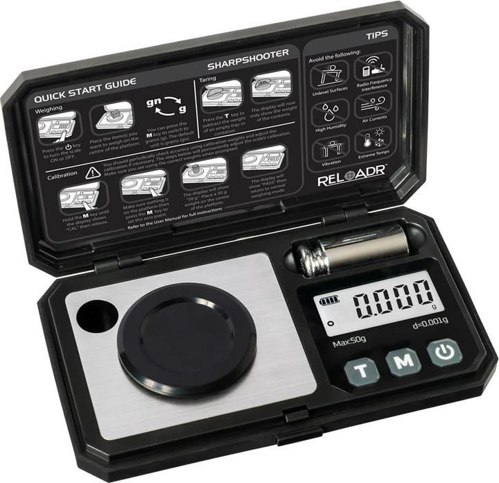Actual product image OnBalance On Balance Sharpshooter Reloading Scalte Kit 50 x 0.001g