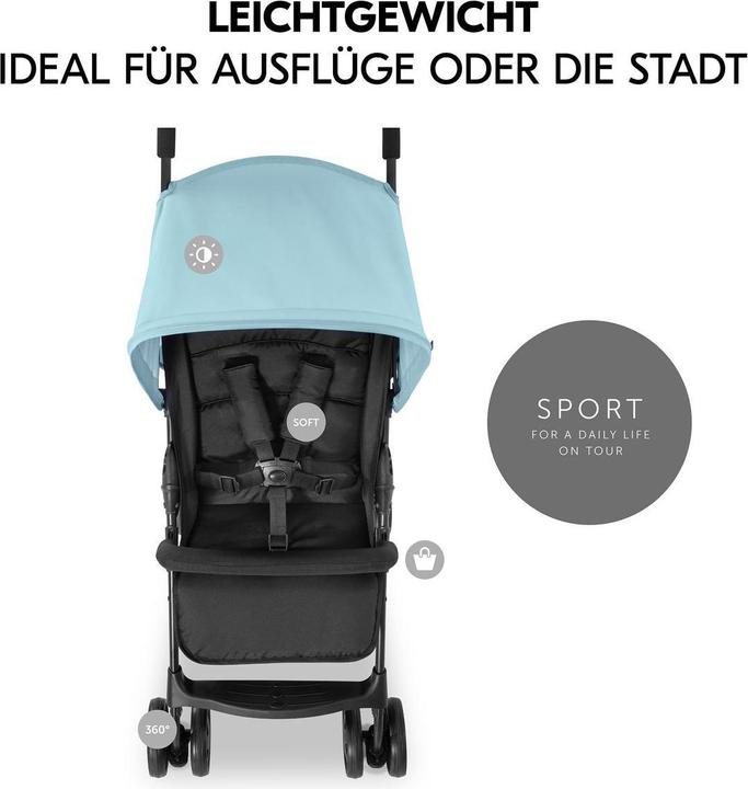 Produktbild Hauck Buggys & Sportwagen Buggy Sport inkl. Schutzpaket - Blue
