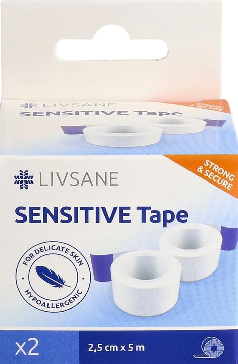 Produktbild Livsane Sensitiv Fixierpflaster 2.5cmx5m (1 x)