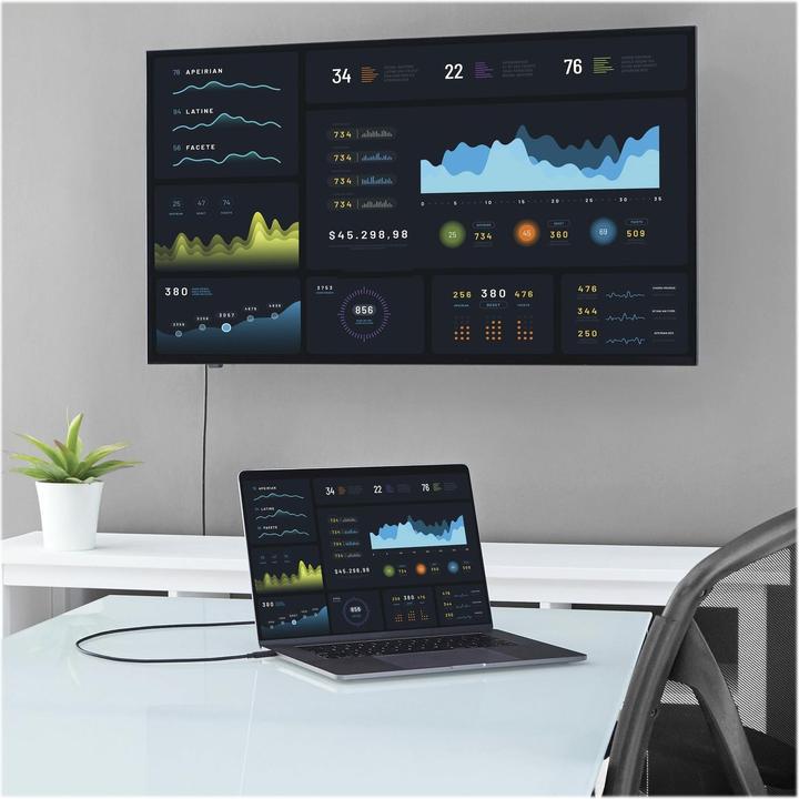 Produktbild StarTech USB Typ C — DisplayPort (1 m, DisplayPort)