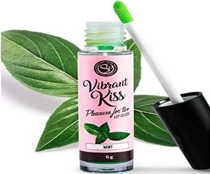 Actual product image Secret play Lip Gloss Vibrant Kiss (Mint)