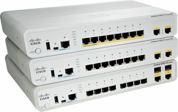 Actual product image Cisco CATALYST 2960C PD SWITCH 8 FE (10 ports)