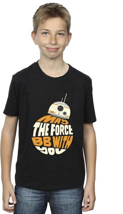 Immagine prodotto Star Wars May The Force BB8 Maglietta Ragazzi (116)