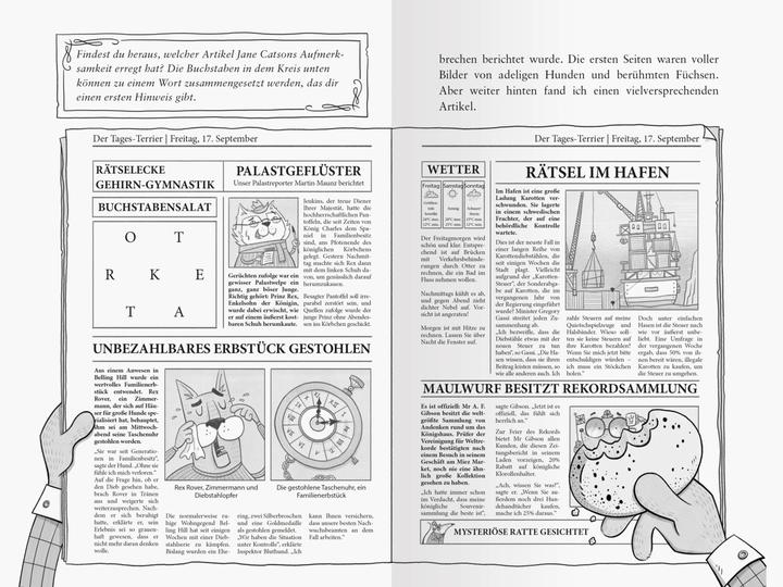 Immagine prodotto Ravensburger Meisterdetektiv Sherlock Bones. Ein spannender Rätselkrimi zum Mitraten, Band 2: Die verfluchte (Tedesco, John Bigwood, Sarah Heidelberger, Tim Collins, 2024)