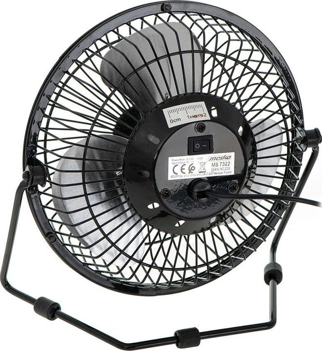 Actual product image Mesko Table fan Ø 15cm (60 dB)