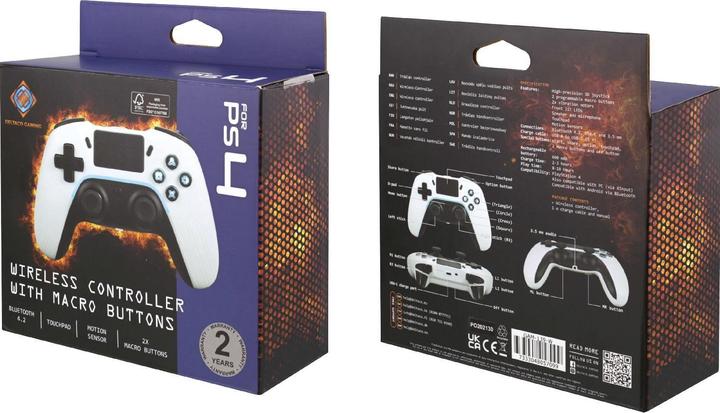 Actual product image Deltaco Gaming Wireless PS4 & PC Controller (PS4, PC, Android)