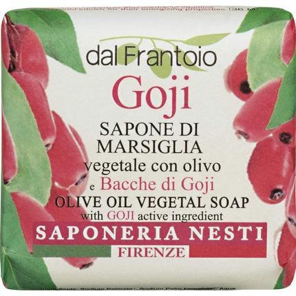 Nesti Dante Sapone Di Marsiglia Goji Natural Italian Soap 100G (Handseife Nachfüllpackung)