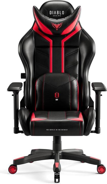 Actual product image Diablo Fotel Chairs X-RAY Normal Size L Czarno-czerwony