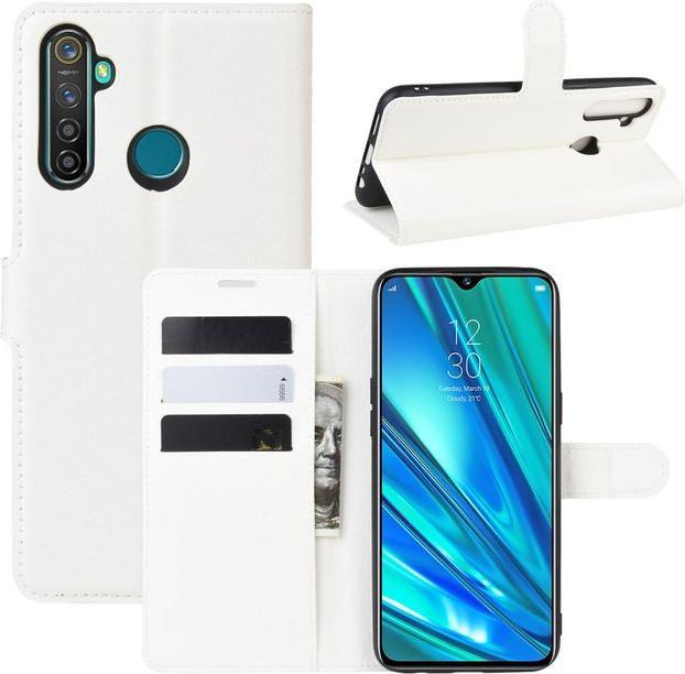Productafbeelding MU Classic Litchi Leren Boekomslag Serie (Realme 5 Pro)