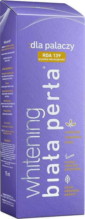Immagine prodotto Dentifricio sbiancante per fumatori 75Ml (75 ml)