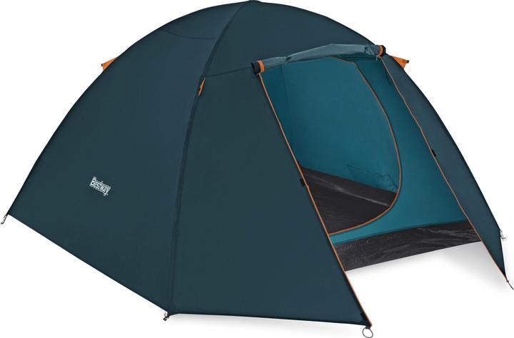 Bestway Tent Polyester Fiberglass 70/210x240x140 cm Camping 68141 (Kuppelzelt, 3.86 kg, 4 Personen)