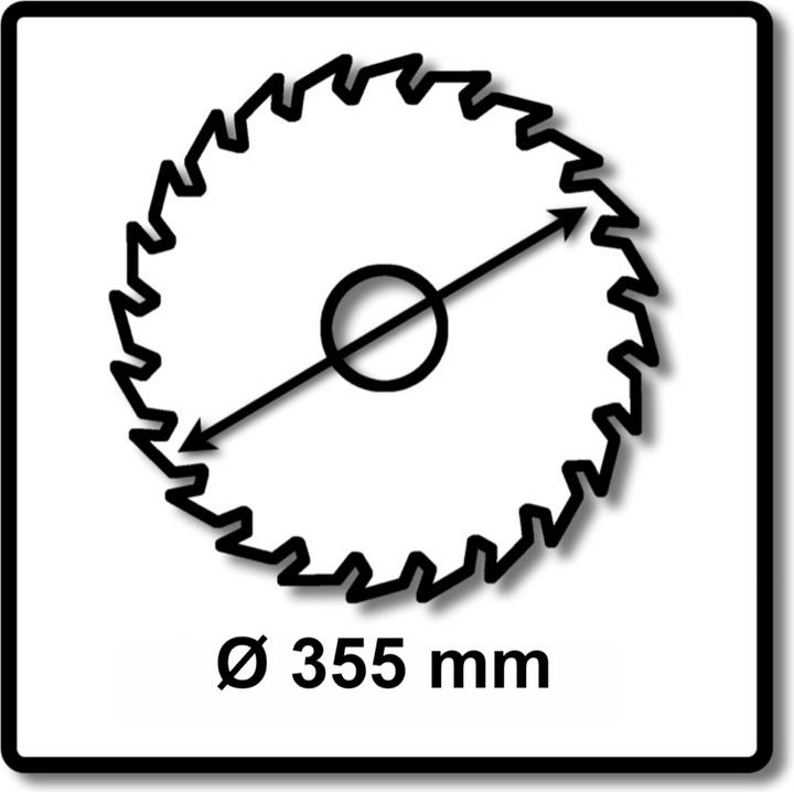 Image du produit Bosch Professional Zubehör Lame de scie circulaire Expert for Steel, 355 x 25,4 x 2,6 mm, 80