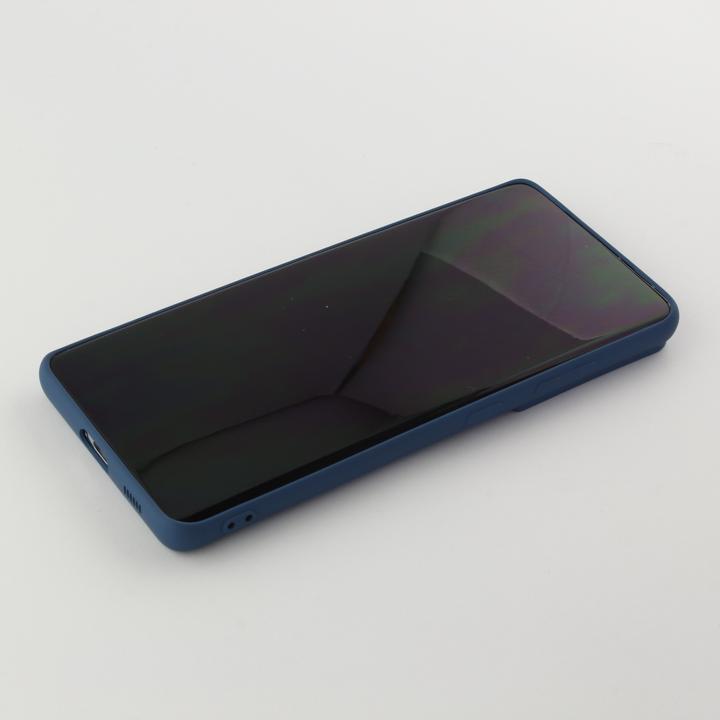 Produktbild PhoneLook Hülle Soft Touch Dunkelblau (Samsung Galaxy S21 Ultra 5G)