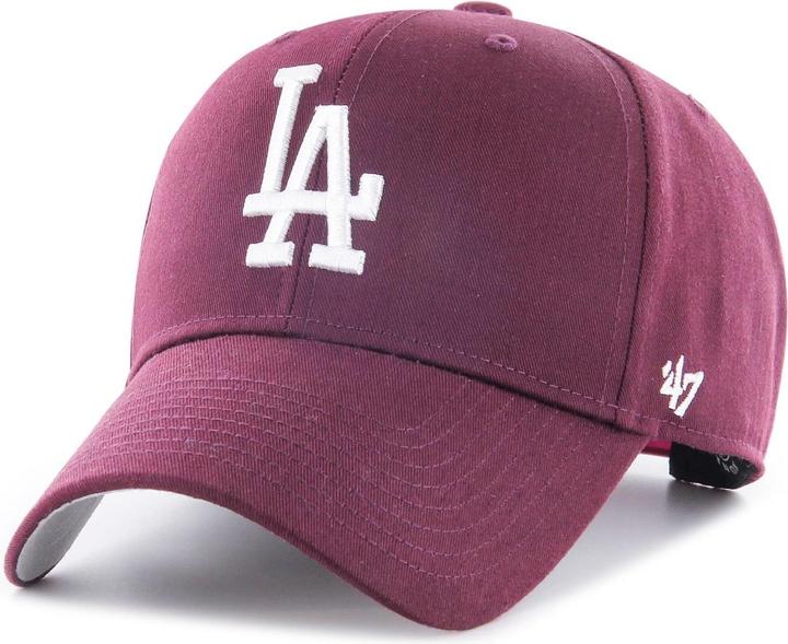 47 Brand Snapback Kinder Cap BASIC Los Angeles Dodgers ruby (53, 55, 56)