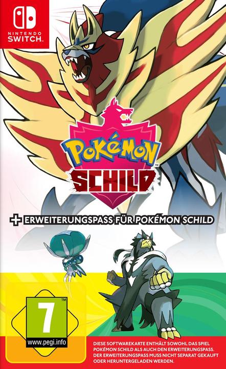 Produktbild Nintendo Pokémon Schild inkl. Erweiterungspass (Switch, Multilingual)