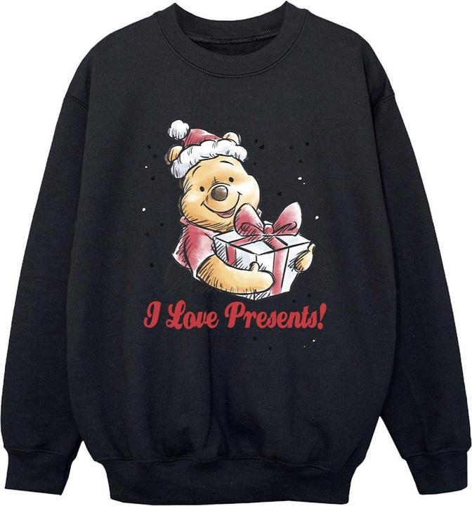 Actual product image Disney Boys Winnie The Pooh Love Presents Sweatshirt (128)