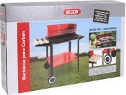 Actual product image Algon barbecue with wheels 58x38cm (58 cm)