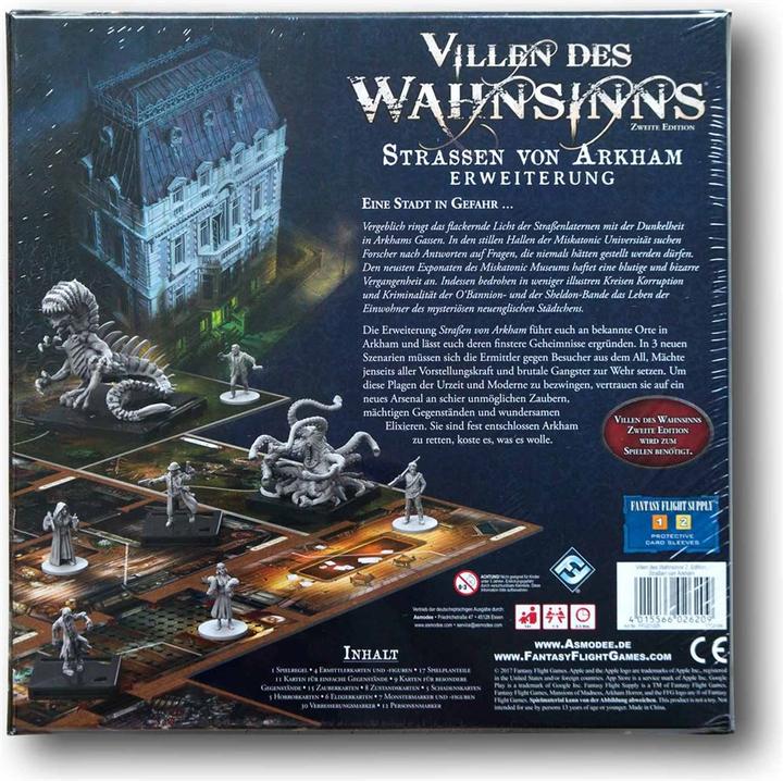 Produktbild FFG Villen des Wahnsinns: Strassen von Arkham (Deutsch)