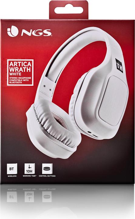 Actual product image NGS Artica wrath white (10 h, Cable, Wireless)