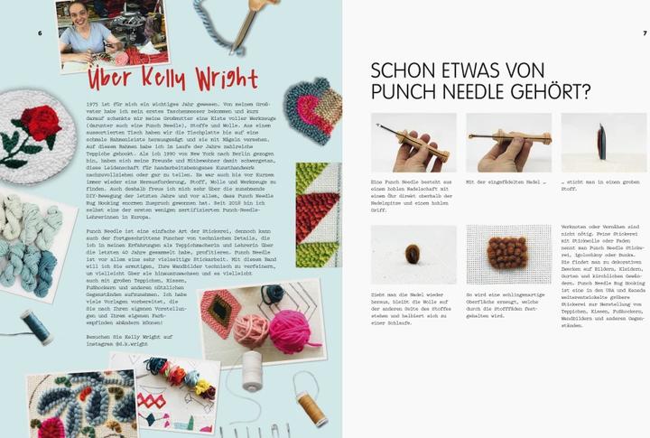 Produktbild Punch Needle - Das Original! (Deutsch, Kelly Wright, 2019)