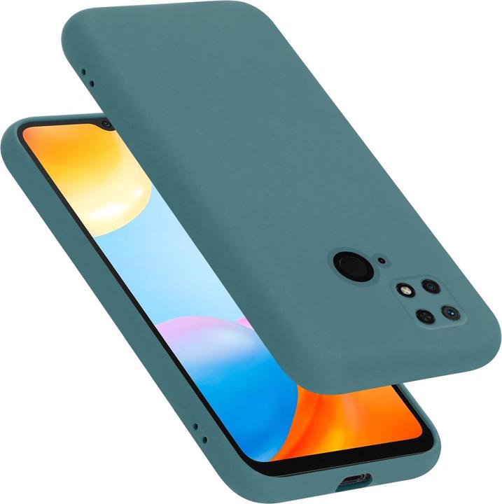 Actual product image Cadorabo TPU Liquid Silicone Case Cover for Xiaomi RedMi 10C / POCO C40 (Xiaomi Redmi 10C, Xiaomi Poco C40)