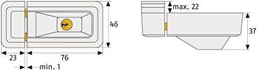 Image du produit Abus Cadenas 3010 W vs. EK Blanc
