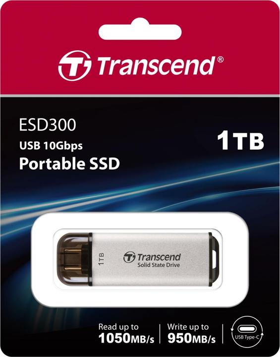 Image du produit Transcend ESD300 (1000 Go, USB-C)