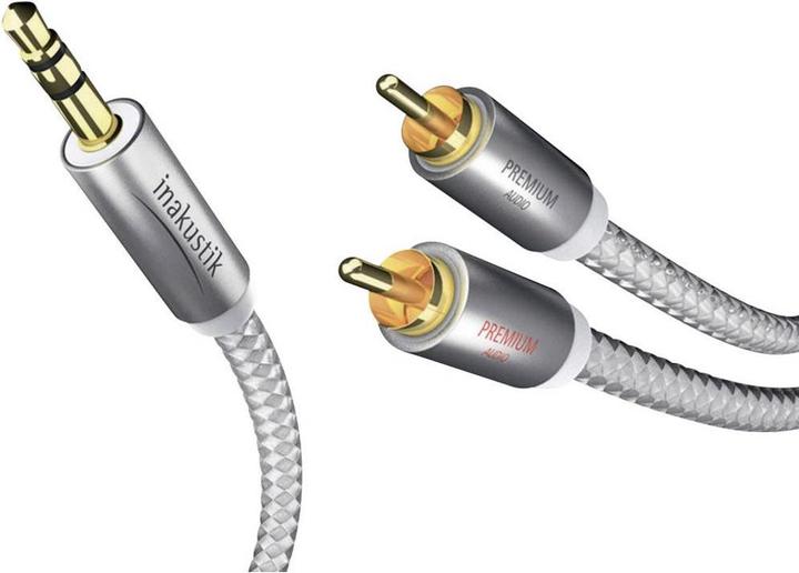 Immagine prodotto Inakustik Cavo a jack (1.50 m, Connettore da 3,5 mm (AUX), Cinch)