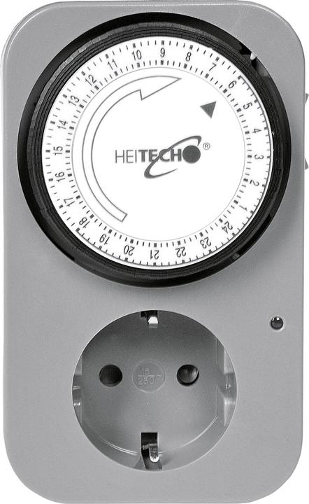 Actual product image Heitech Day timer with child protection mechanical