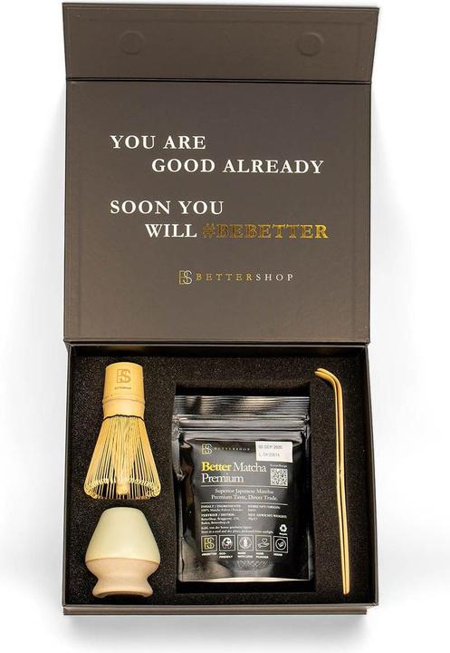 Actual product image BetterShop Better Organic Matcha Starter Kit