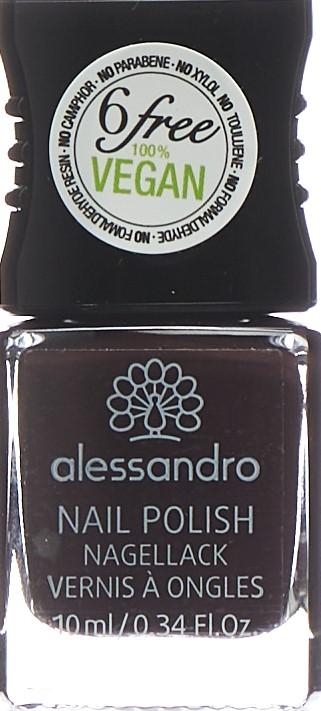Actual product image Alessandro Nail Polish (83 Black cherry, Colour paint)