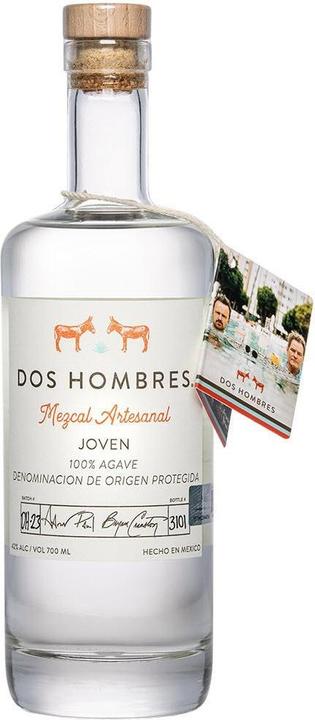 Immagine prodotto Dos Hombres Mezcal Artesanal JOVEN 100% Agave 42% Vol. 0,7l (1 x 70 cl)