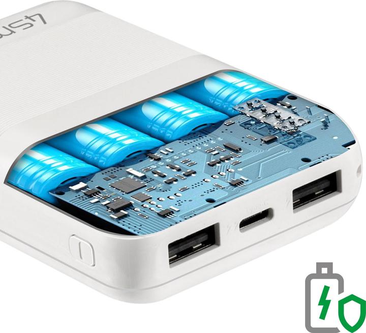 Actual product image 4smarts Powerbank VoltHub Go2 10000 mAh (10000 mAh, 10.50 W, 37 Wh)