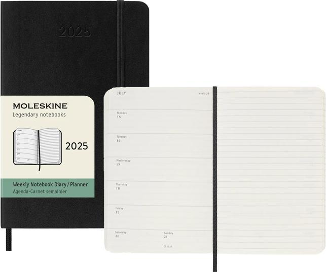 Produktbild Moleskine Notizkalender (Pocket, A6, Englisch)