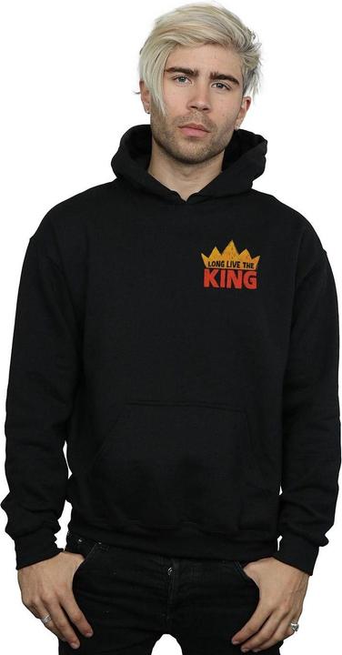 Immagine prodotto Disney The Lion King Movie Long Live Breast Print Felpa con Cappuccio Uomo (S)