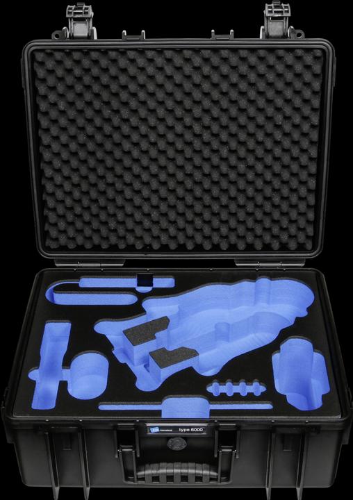 Productafbeelding B&W International Copterkoffer Type 6000/B met GoPro Karma Inlay (Drone koffer)