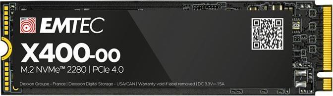 Image du produit Emtec X400 Power Pro (2000 Go, M.2 2280)