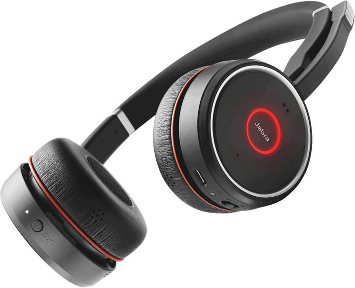 Produktbild Jabra Evolve 75 SE UC Duo + Link 380 (Kabellos, USB-A)