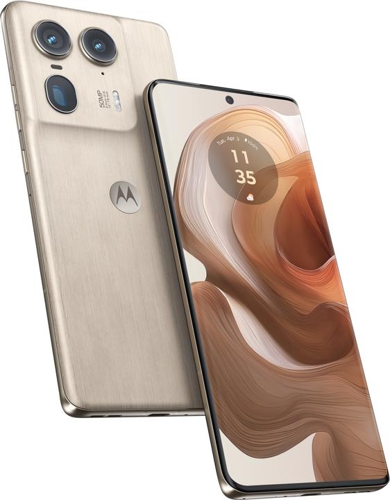 Motorola Edge 50 Ultra (1000 Go, Bois nordique, 6.70", SIM + eSIM, 64 Mpx, 5G)