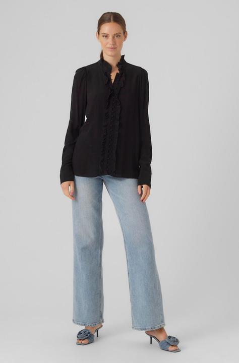 Actual product image Vero Moda VMSELLA L/S FRILL SHIRT WVN EXC Shirt (S)